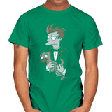 The Dogfather - Mens T-Shirts RIPT Apparel Small / Kelly Green