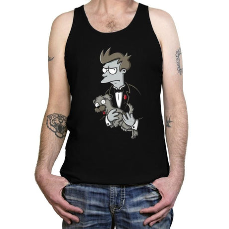 The Dogfather - Tanktop Tanktop RIPT Apparel X-Small / Black