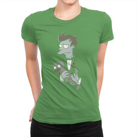 The Dogfather - Womens Premium T-Shirts RIPT Apparel Small / Kelly Green