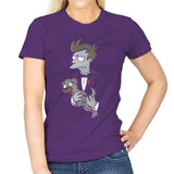 The Dogfather - Womens T-Shirts RIPT Apparel Small / Purple