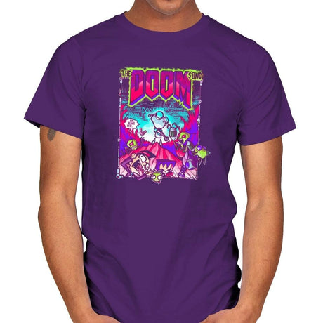 The Doom Song Exclusive - Mens T-Shirts RIPT Apparel Small / Purple