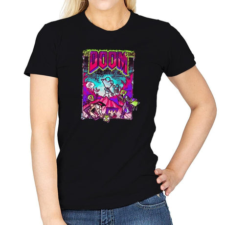 The Doom Song Exclusive - Womens T-Shirts RIPT Apparel Small / Black