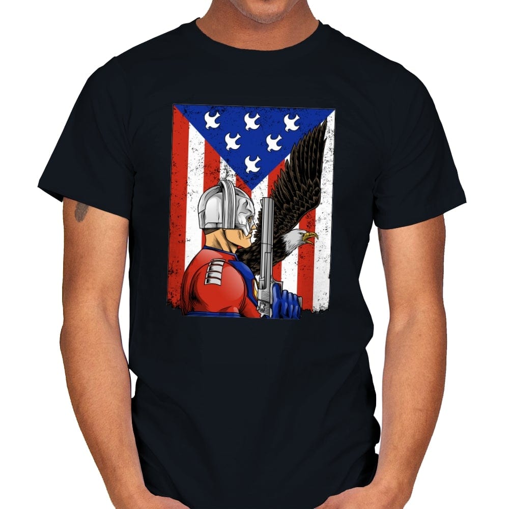 The Dove of Peace - Mens T-Shirts RIPT Apparel Small / Black