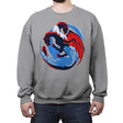 The Dragon and the Wolf - Crew Neck Sweatshirt Crew Neck Sweatshirt RIPT Apparel