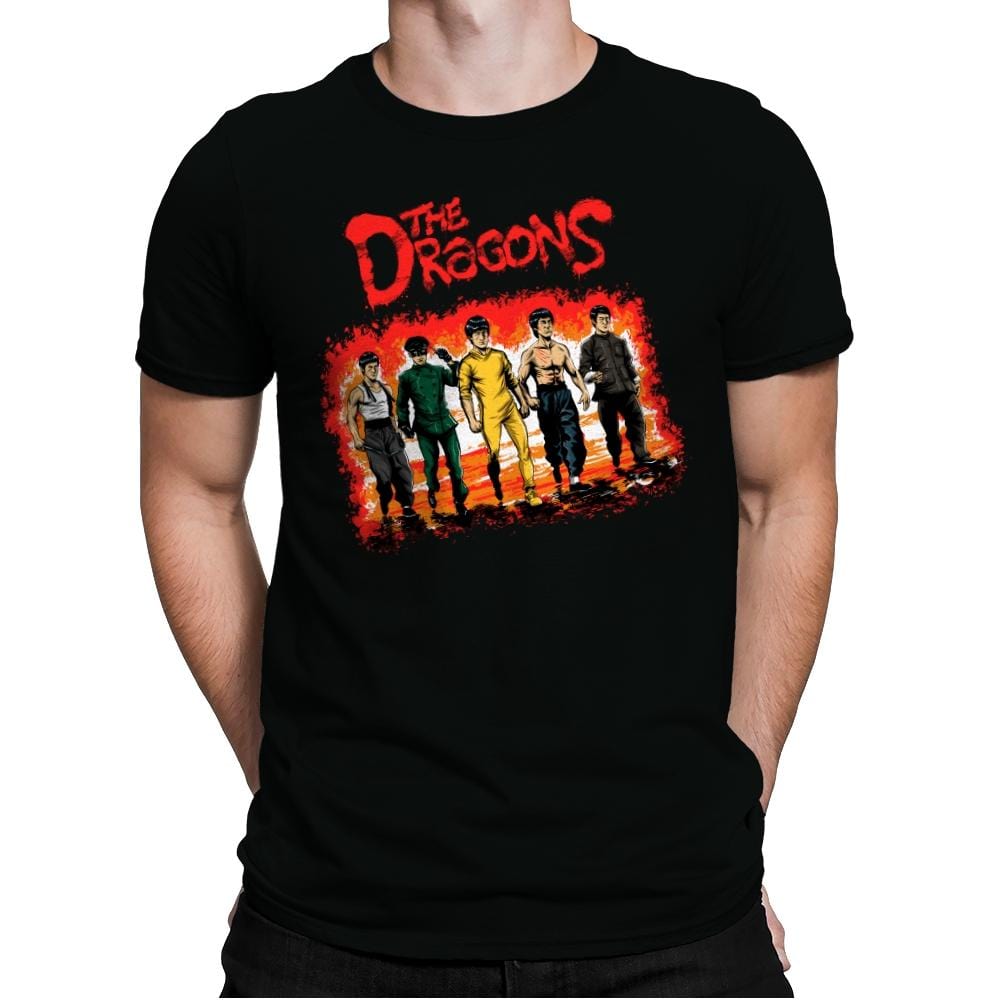 The Dragons - Mens Premium T-Shirts RIPT Apparel Small / Black
