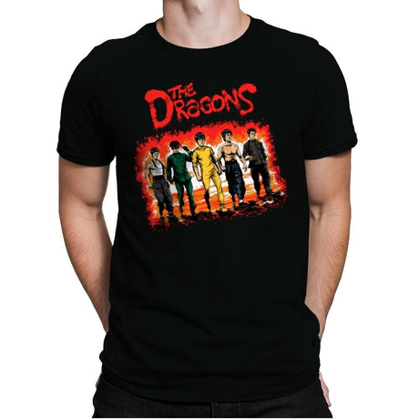 The Dragons - Mens Premium T-Shirts RIPT Apparel Small / Black