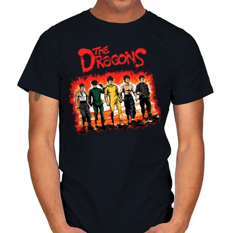 The Dragons - Mens T-Shirts RIPT Apparel Small / Black
