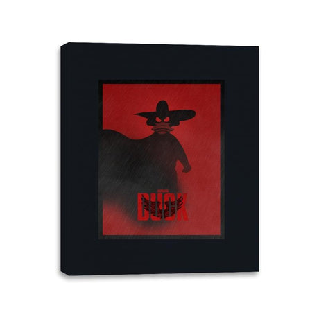The Duck - Canvas Wraps Canvas Wraps RIPT Apparel 11x14 / Black