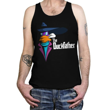 The Duckfather - Tanktop Tanktop RIPT Apparel X-Small / Black