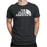 The Dude Face - Mens Premium T-Shirts RIPT Apparel Small / Heavy Metal