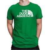 The Dude Face - Mens Premium T-Shirts RIPT Apparel Small / Kelly
