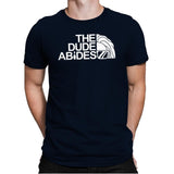 The Dude Face - Mens Premium T-Shirts RIPT Apparel Small / Midnight Navy