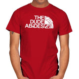The Dude Face - Mens T-Shirts RIPT Apparel Small / Red