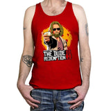 The Dude Redemption - Tanktop Tanktop RIPT Apparel X-Small / Red