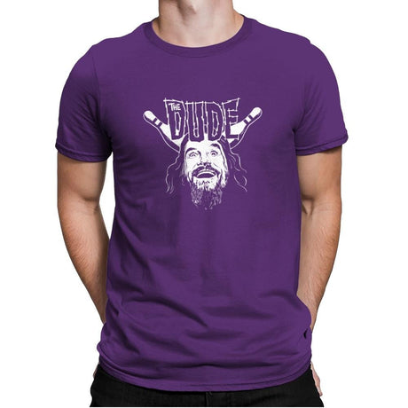 The Dudezig - Mens Premium T-Shirts RIPT Apparel Small / Purple Rush