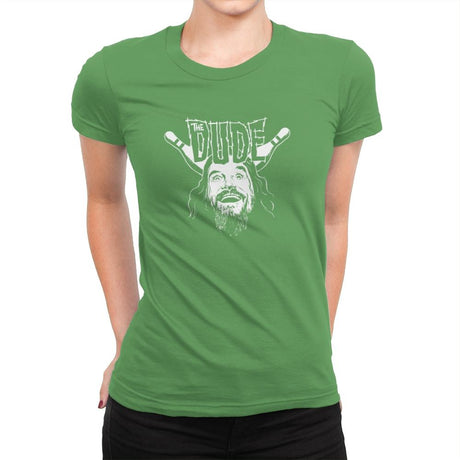 The Dudezig - Womens Premium T-Shirts RIPT Apparel Small / Kelly Green