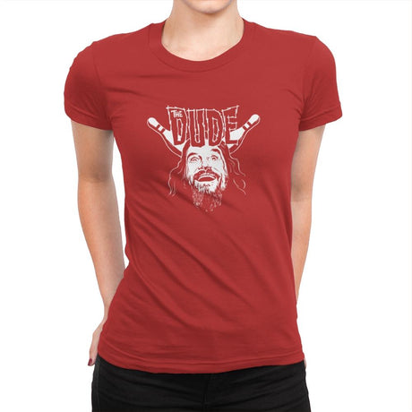 The Dudezig - Womens Premium T-Shirts RIPT Apparel Small / Red