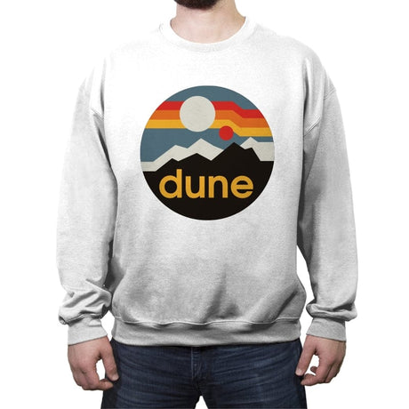 The Dune - Crew Neck Sweatshirt Crew Neck Sweatshirt RIPT Apparel Small / White