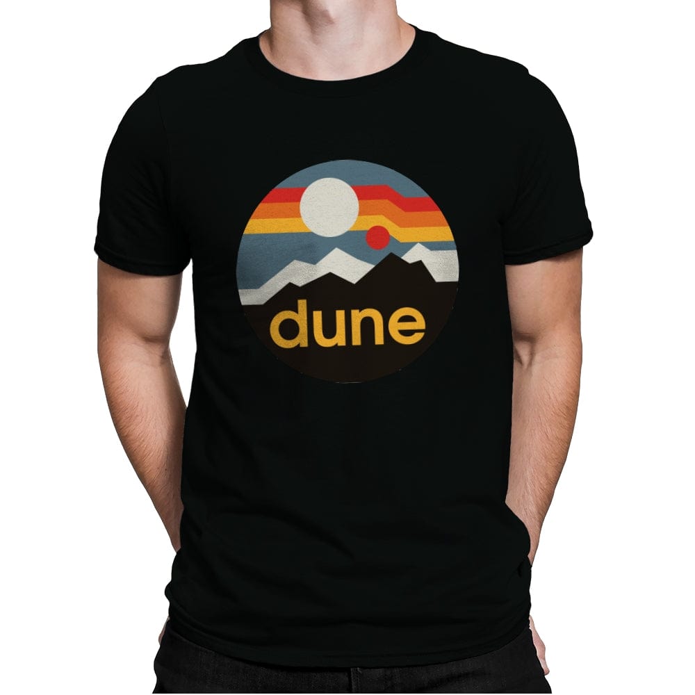 The Dune - Mens Premium T-Shirts RIPT Apparel Small / Black
