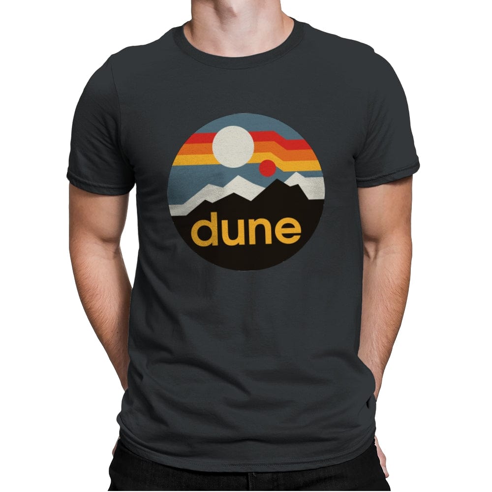 The Dune - Mens Premium T-Shirts RIPT Apparel Small / Heavy Metal