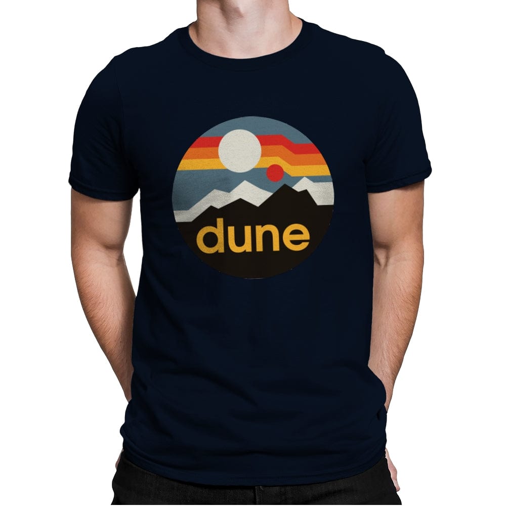 The Dune - Mens Premium T-Shirts RIPT Apparel Small / Midnight Navy