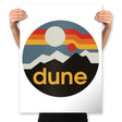 The Dune - Prints Posters RIPT Apparel 18x24 / White