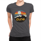 The Dune - Womens Premium T-Shirts RIPT Apparel Small / Heavy Metal