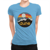 The Dune - Womens Premium T-Shirts RIPT Apparel Small / Turquoise