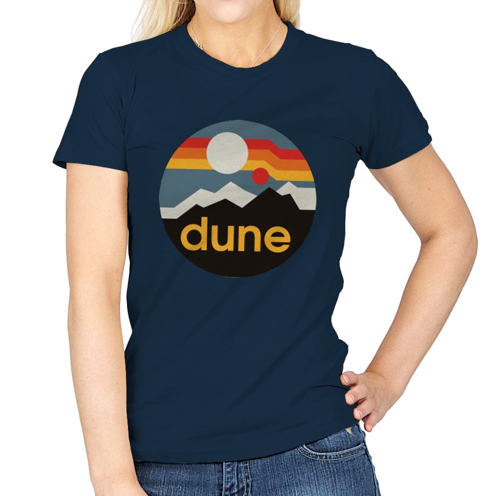 The Dune - Womens T-Shirts RIPT Apparel Small / Navy