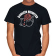The Dungeon Meowster - Mens T-Shirts RIPT Apparel Small / Black