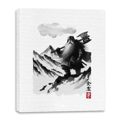 The Dwarf's Journey - Canvas Wraps Canvas Wraps RIPT Apparel 16x20 / White