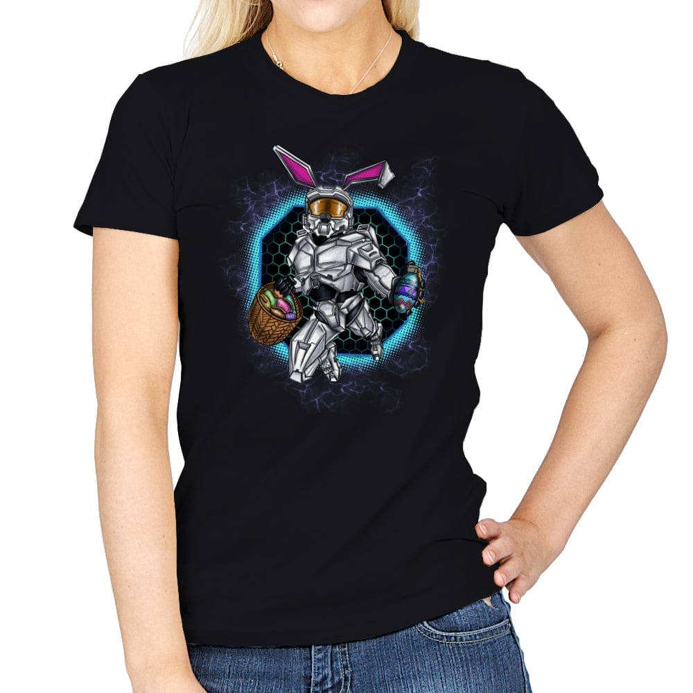 The Easter Chief - Womens T-Shirts RIPT Apparel Small / Black