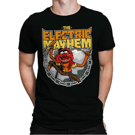 The Electric Mayhem - Mens Premium T-Shirts RIPT Apparel Small / Black