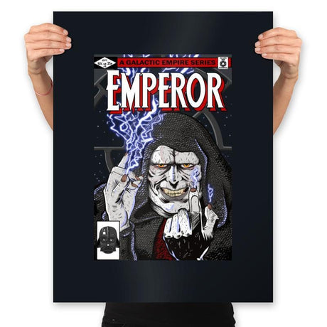 The Emperor's Return - Prints Posters RIPT Apparel 18x24 / Black