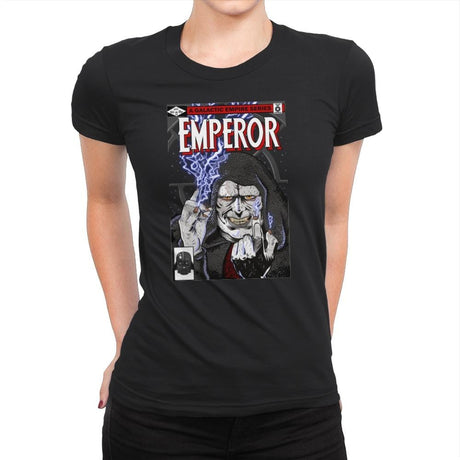 The Emperor's Return - Womens Premium T-Shirts RIPT Apparel Small / Black