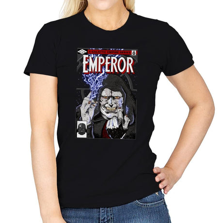 The Emperor's Return - Womens T-Shirts RIPT Apparel Small / Black