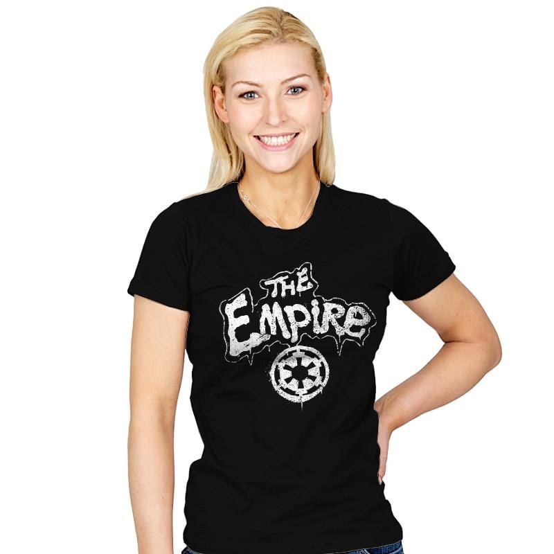 The Empire - Womens T-Shirts RIPT Apparel Small / Black