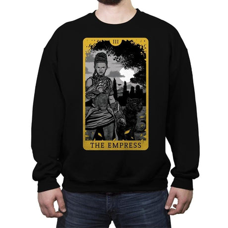 The Empress - Crew Neck Sweatshirt Crew Neck Sweatshirt RIPT Apparel Small / Black