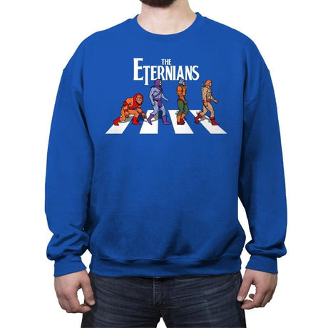 The Eternians - Crew Neck Sweatshirt Crew Neck Sweatshirt RIPT Apparel Small / Royal