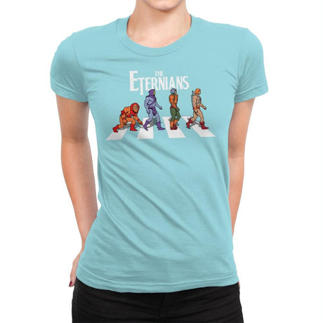 The Eternians - Womens Premium T-Shirts RIPT Apparel Small / Tahiti Blue