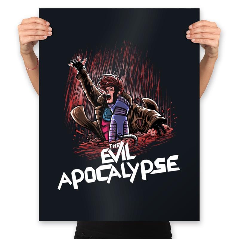 The Evil Apocalypse - Prints Posters RIPT Apparel 18x24 / Black
