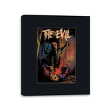 The Evil - Canvas Wraps Canvas Wraps RIPT Apparel 11x14 / Black