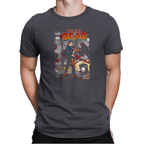 The Evil Dead - Issue 1 Exclusive - Mens Premium T-Shirts RIPT Apparel Small / Heavy Metal