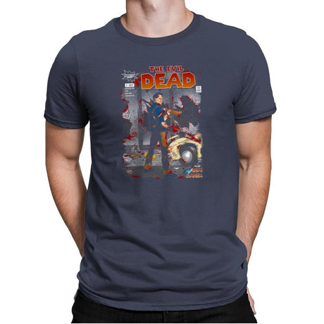 The Evil Dead - Issue 1 Exclusive - Mens Premium T-Shirts RIPT Apparel Small / Indigo