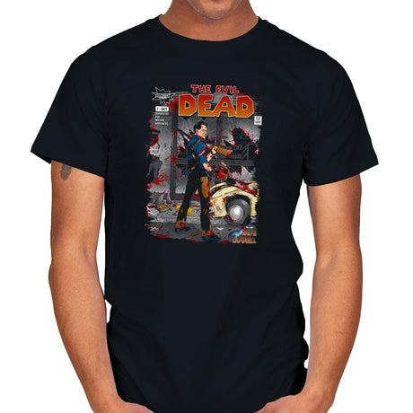 The Evil Dead - Issue 1 Exclusive - Mens T-Shirts RIPT Apparel Small / Black