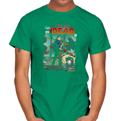 The Evil Dead - Issue 1 Exclusive - Mens T-Shirts RIPT Apparel Small / Kelly Green