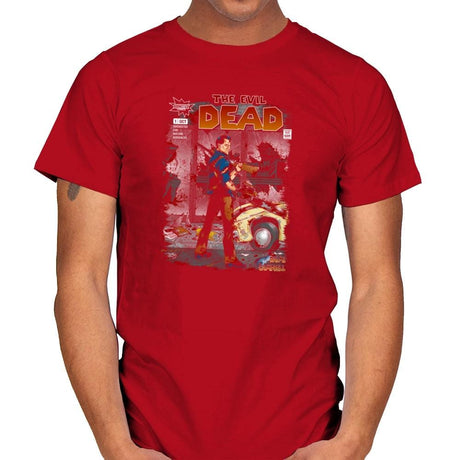 The Evil Dead - Issue 1 Exclusive - Mens T-Shirts RIPT Apparel Small / Red