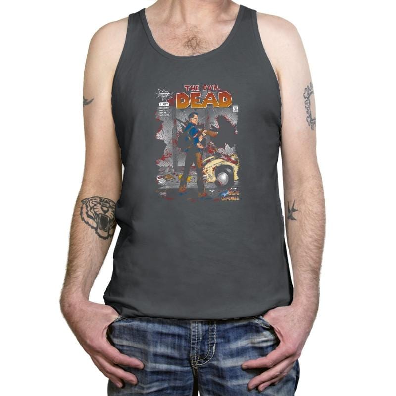 The Evil Dead - Issue 1 Exclusive - Tanktop Tanktop RIPT Apparel X-Small / Asphalt