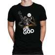The Evil God - Mens Premium T-Shirts RIPT Apparel Small / Black