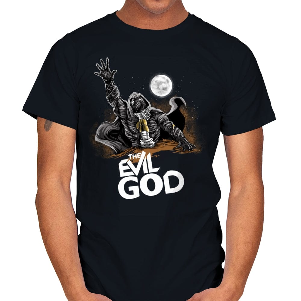 The Evil God - Mens T-Shirts RIPT Apparel Small / Black